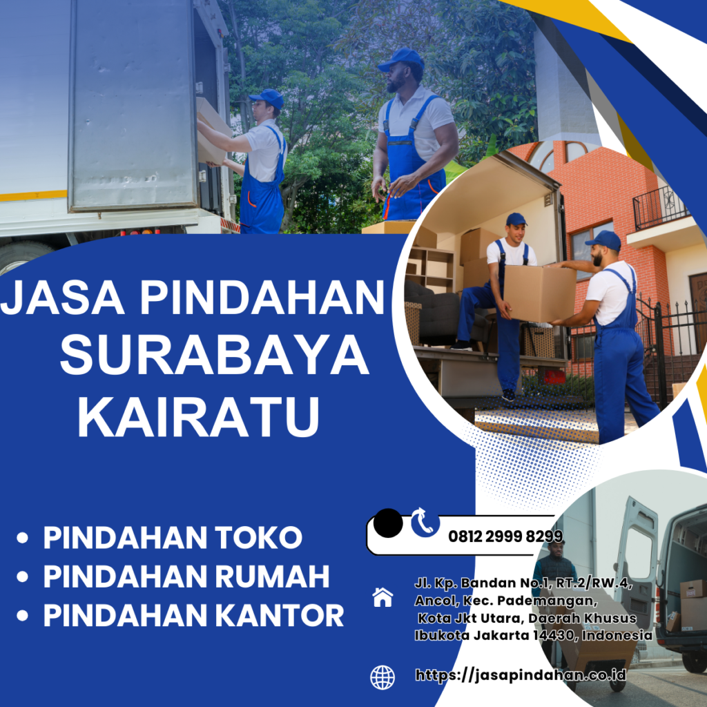 JASA PINDAHAN SURABAYA Kairatu
