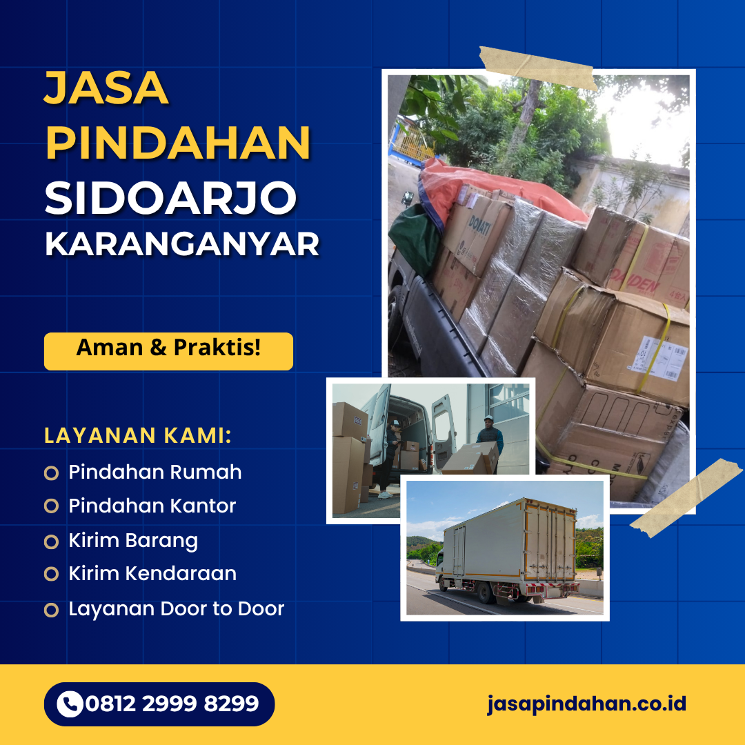 Jasa Pindahan Sidoarjo Karanganyar