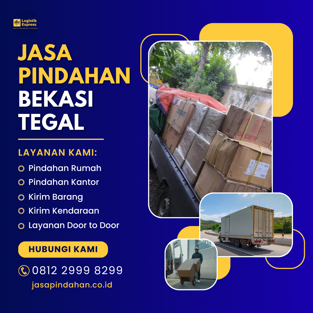 Jasa Pindahan Bekasi Tegal