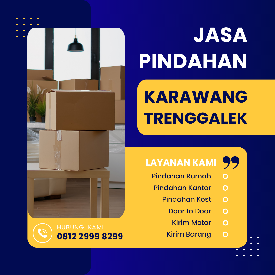 Jasa Pindahan Karawang Trenggalek