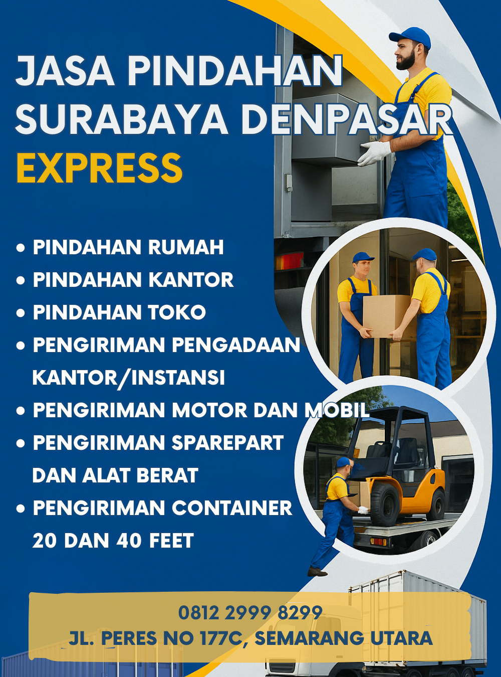 JASA PINDAHAN surabaya denpasar express