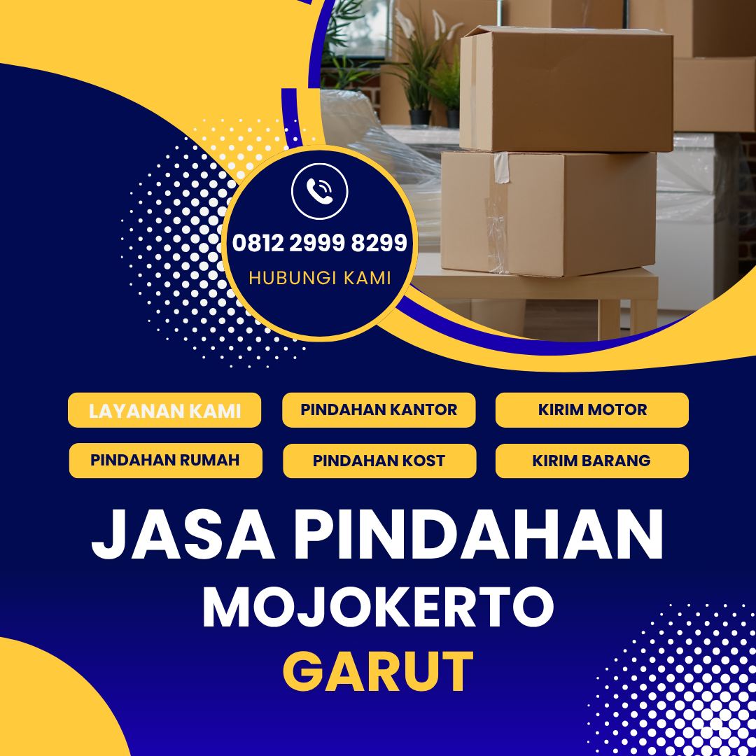 Jasa Pindahan Mojokerto Garut