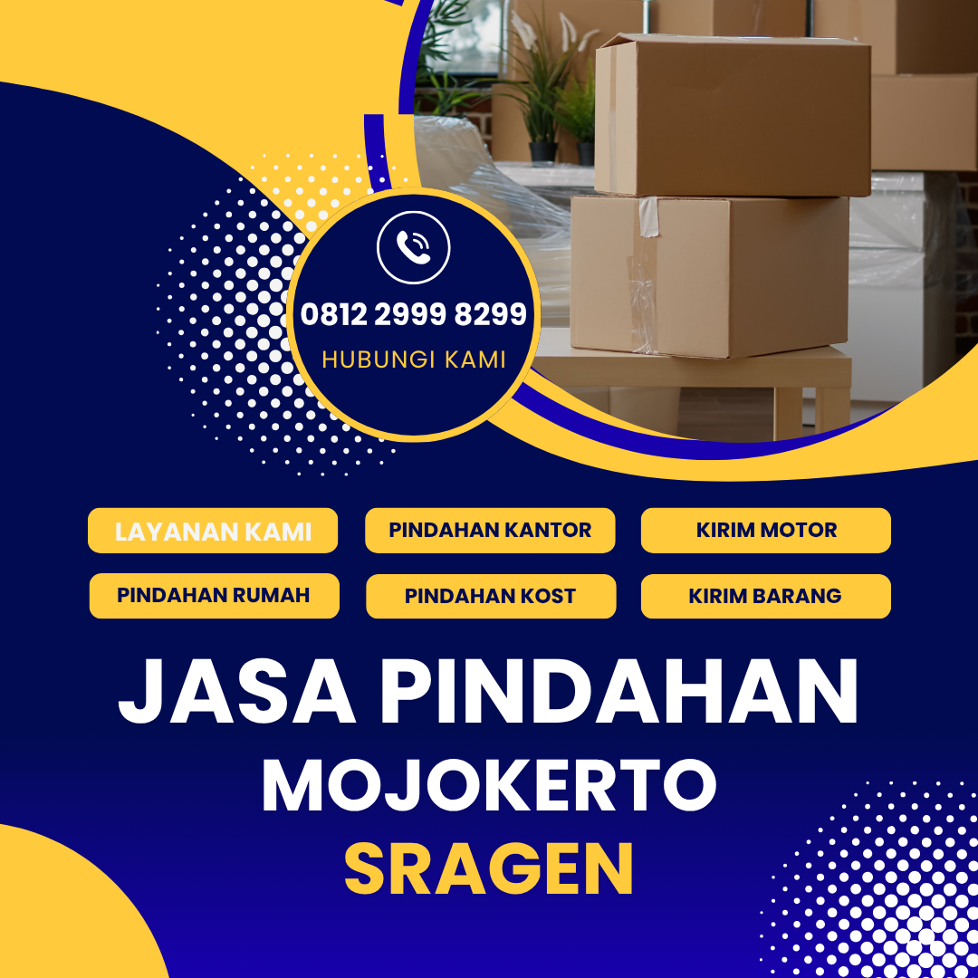Jasa Pindahan Mojokerto Sragen