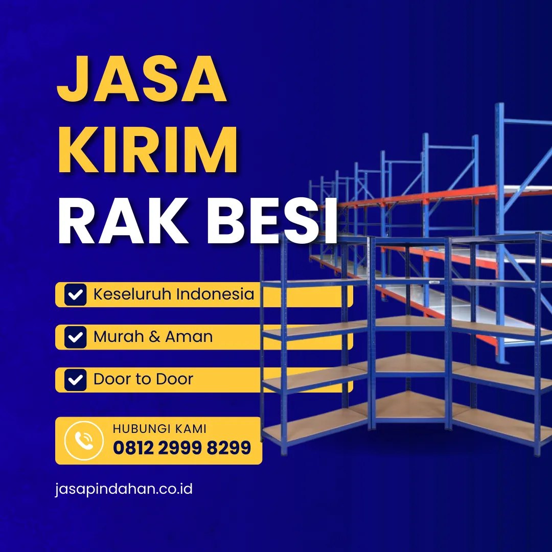 Jasa Kirim Rak Besi & Rak Baja