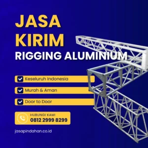 Jasa Kirim Rigging Aluminium