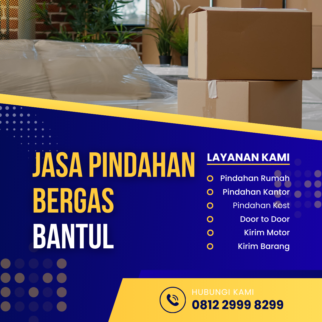 Jasa Pindahan Bergas Bantul
