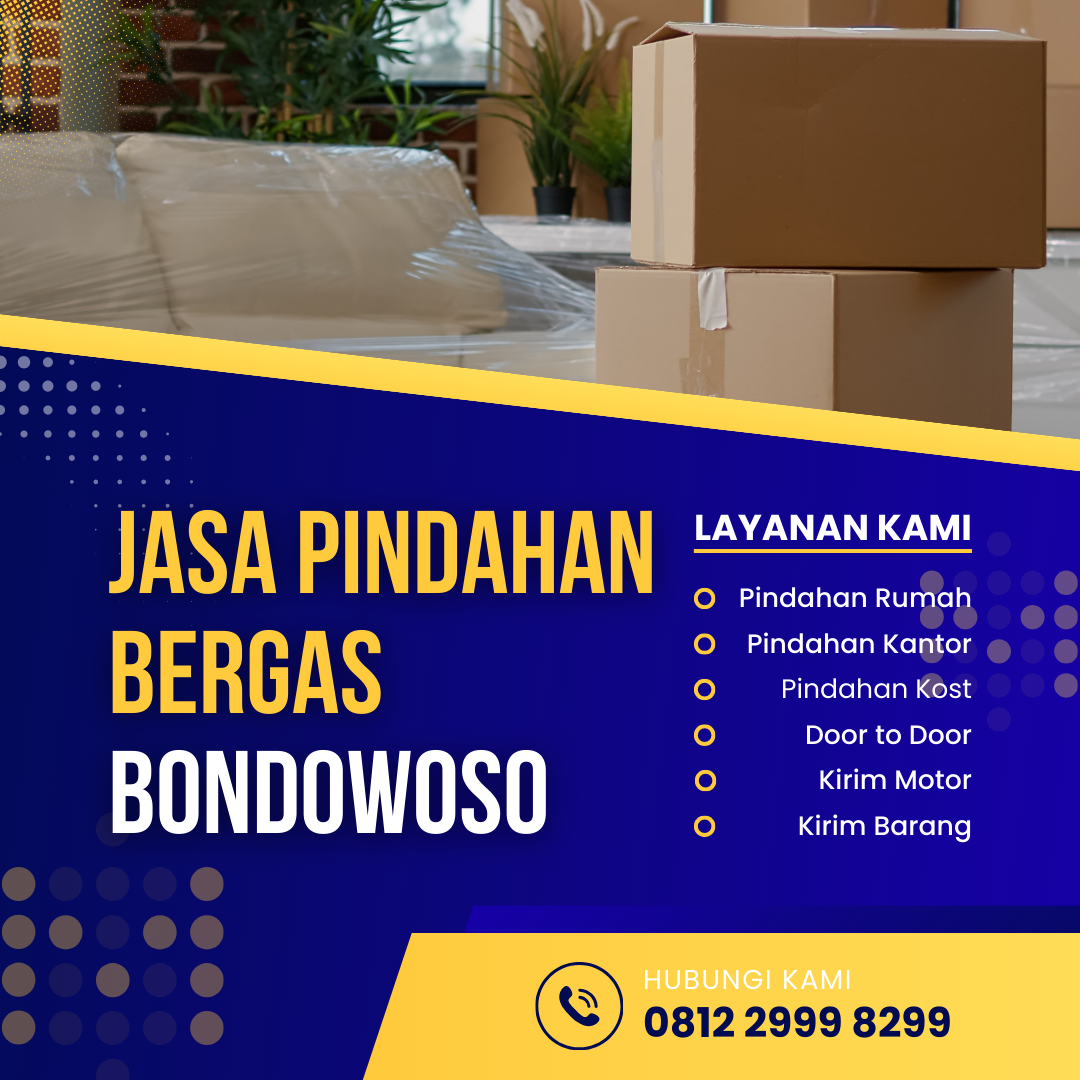 Jasa Pindahan Bergas Bondowoso