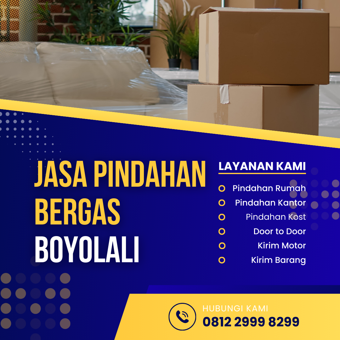 Jasa Pindahan Bergas Boyolali