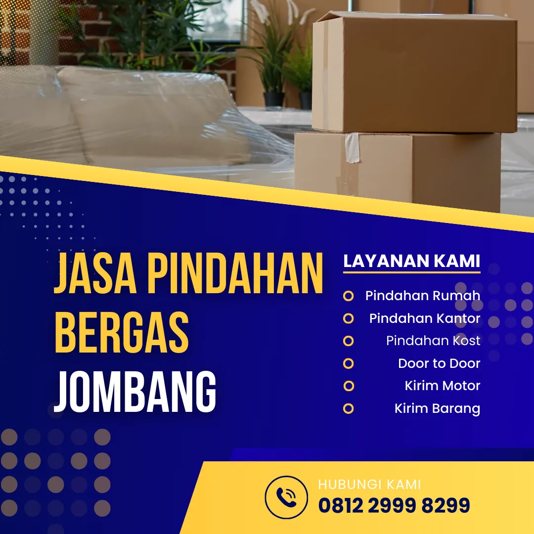 Jasa Pindahan Bergas Jombang