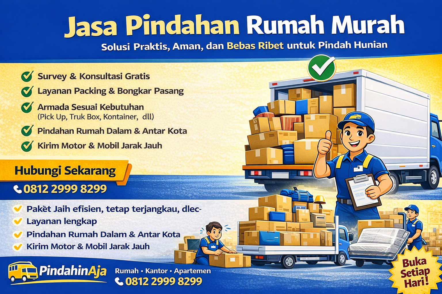 Jasa pindahan Rumah Murah