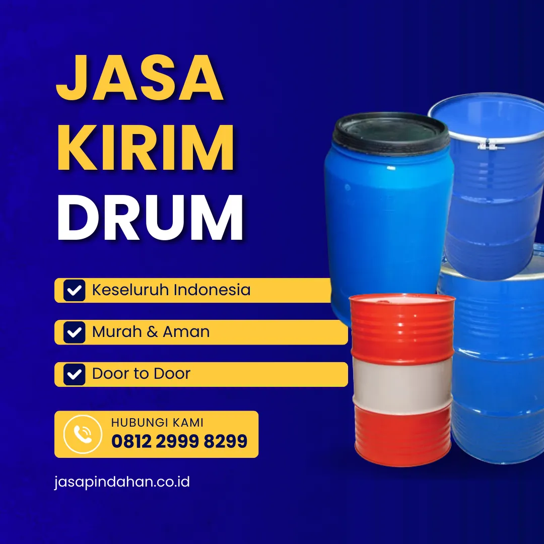 Jasa Kirim Drum untuk kebutuhan industri dan proyek