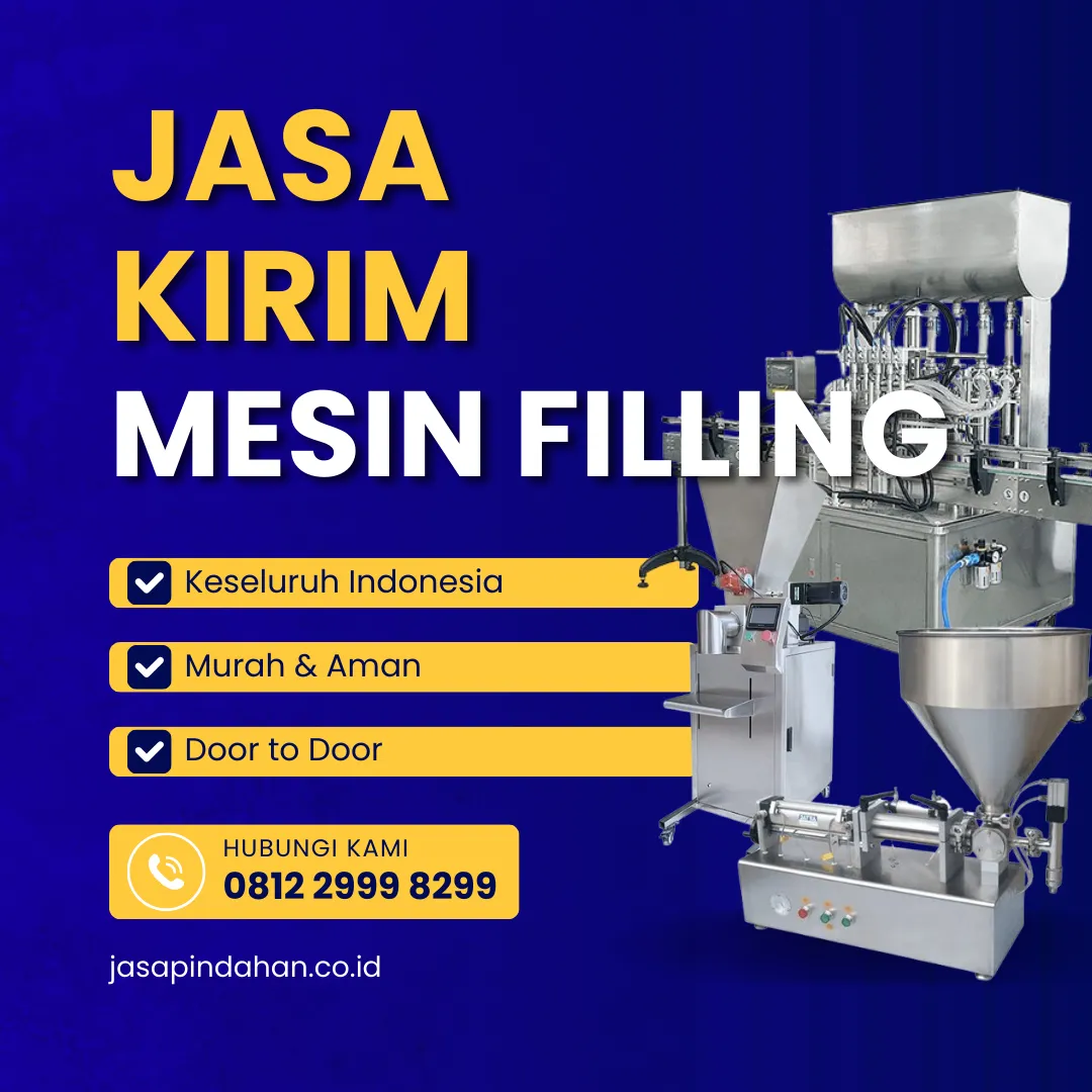 Jasa Kirim Mesin Filling untuk industri