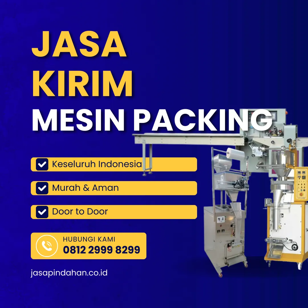 Jasa Kirim Mesin Packing untuk bisnis