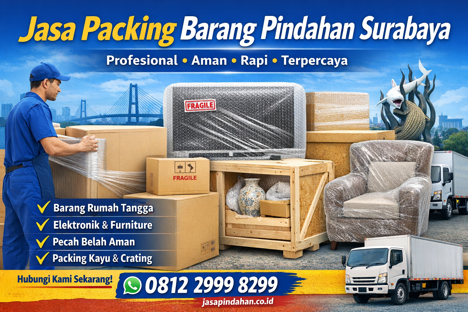 jasa packing barang pindahan surabaya