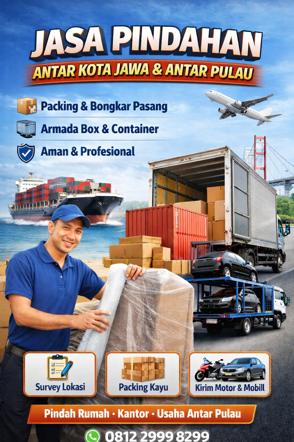 jasa pindahan antar kota antar pulau