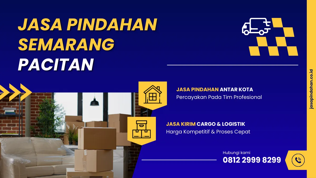 Jasa Pindahan Semarang Pacitan