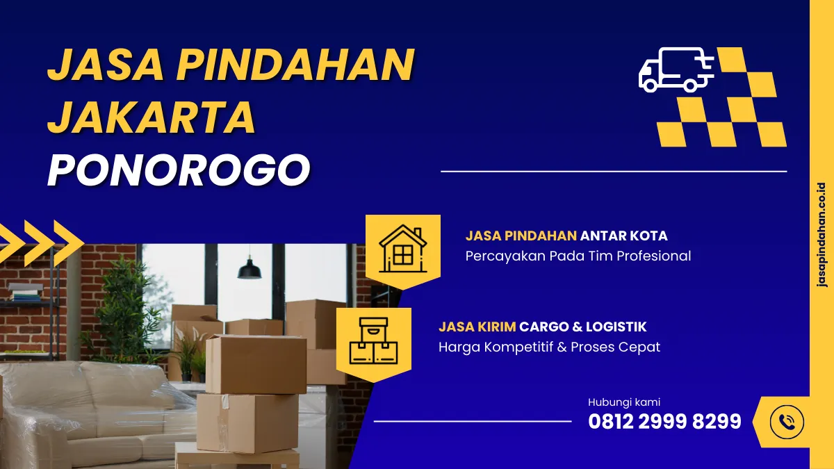 Jasa Pindahan Jakarta Ponorogo