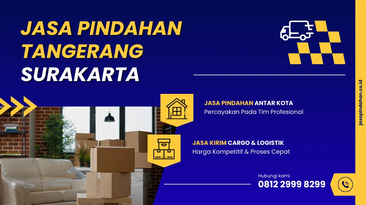 Jasa Pindahan Tangerang Surakarta