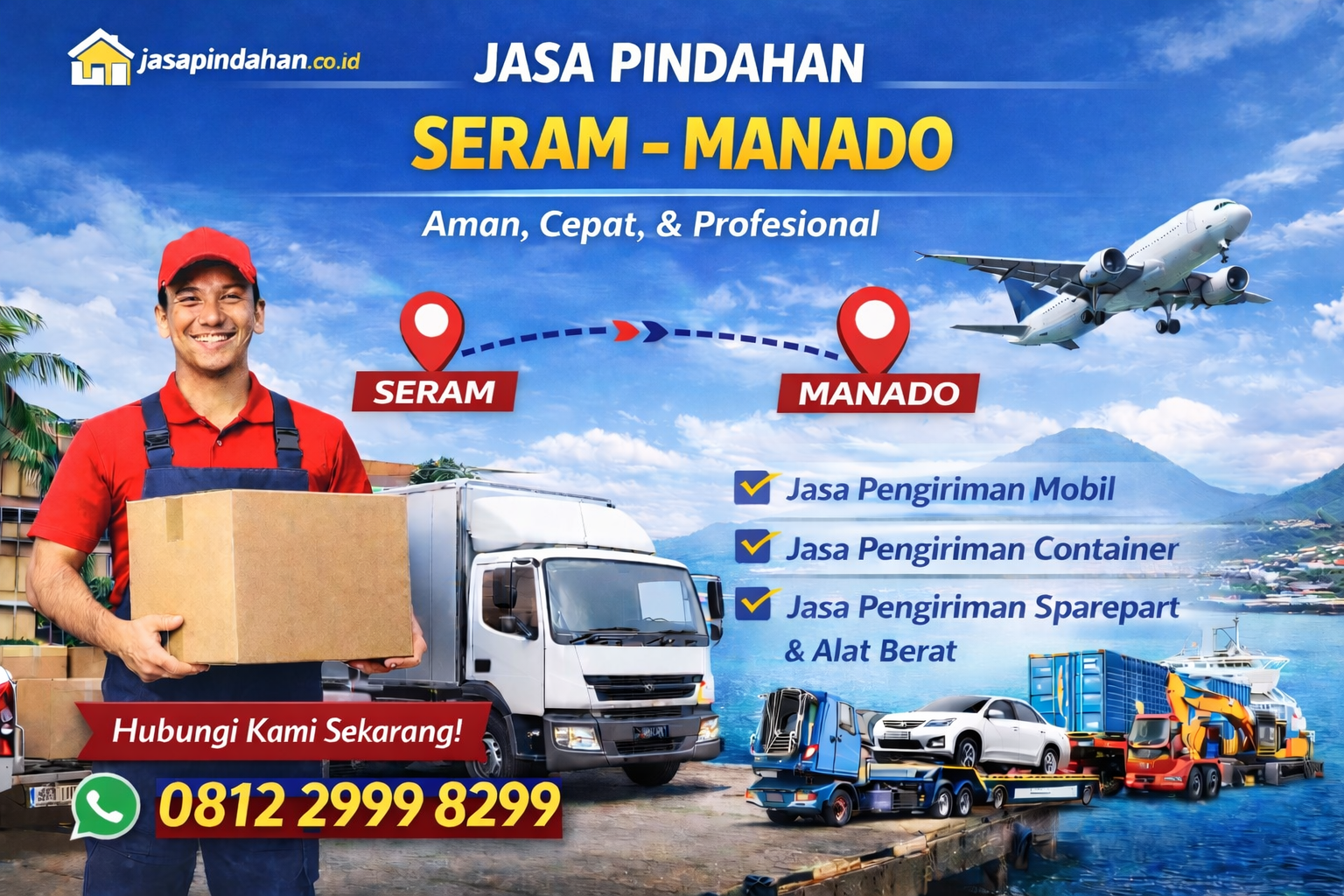 Jasa pindahan Seram Manado